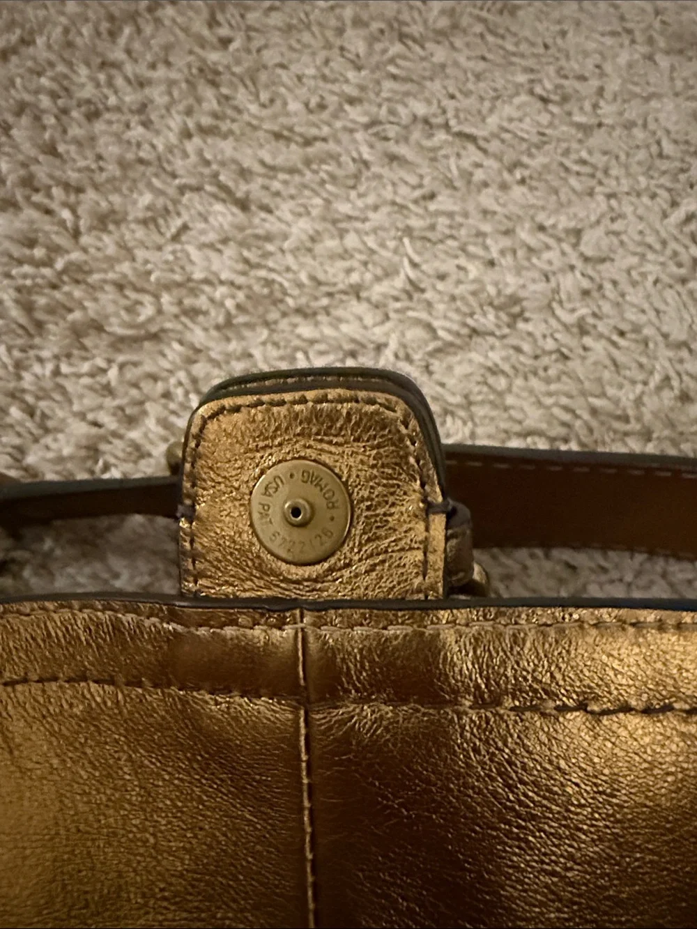 Coach stylish metallic